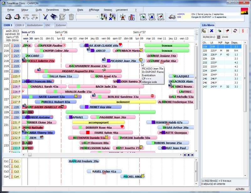 Illustration La Suite Logicielle TimeWise Le Pivot du Système d'Information Hospitalier