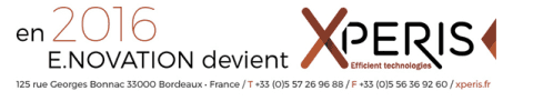 Illustration Un nouveau nom pour de nouvelles ambitions En 2016, E.NOVATION devient XPERIS