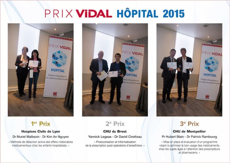 Illustration Prix VIDAL Hôpital, la prime au bon usage des médicaments