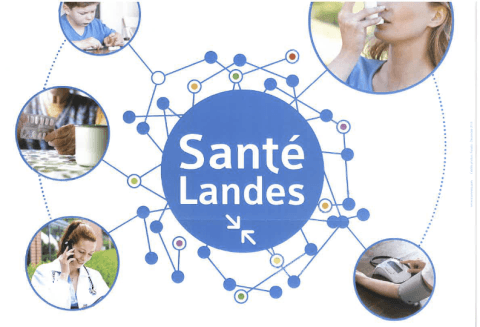 Illustration Où en sont les Territoires de soins numériques ? (Volet 3 : XL ENS / Santé Landes)
