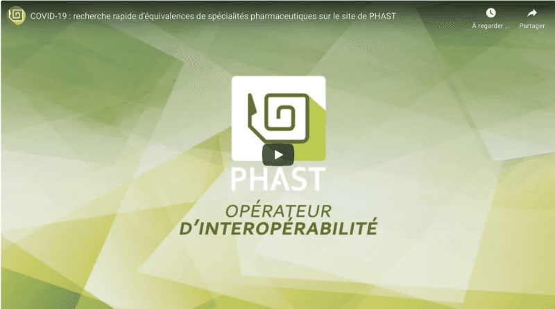 Illustration COVID-19 : Recherche rapide d’équivalences de spécialités pharmaceutiques sur le site de PHAST