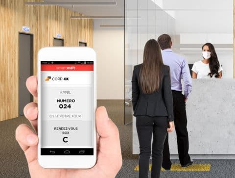 Illustration Ticket virtuel : dématérialiser l’attente dans les établissements de santé