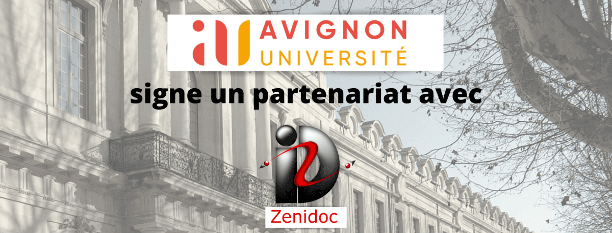 Illustration Zenidoc annonce officiellement son partenariat avec le Laboratoire Informatique d’Avignon