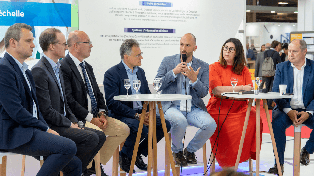 Illustration En direct de SANTEXPO 2022 : Dedalus, le CHU de Montpellier et l’Université de Montpellier lancent ERIOS, un centre de R&D sur les usages des logiciels en santé