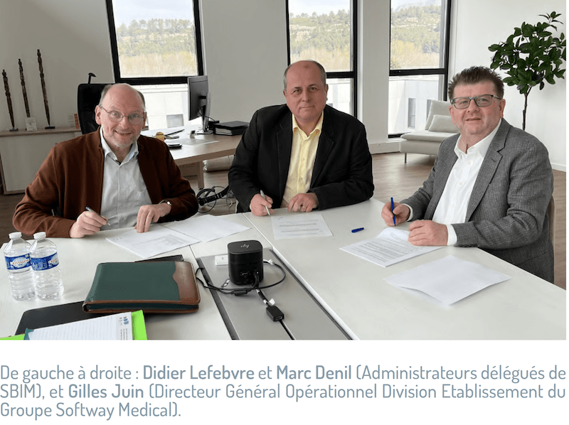 Illustration SOFTWAY MEDICAL et SBIM annoncent leur partenariat
