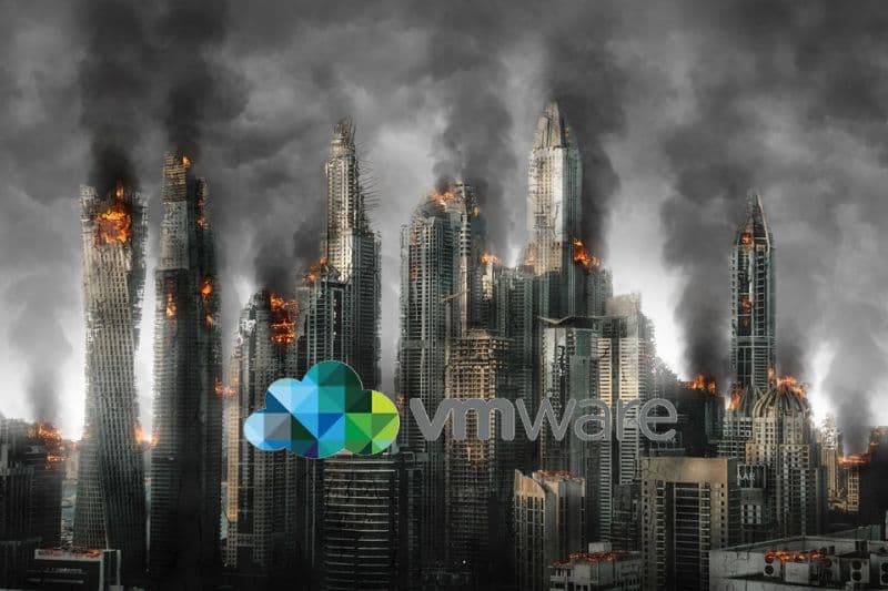 Illustration Une tempête de rançongiciels s’abat sur les serveurs VMWare