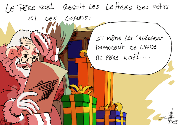 Illustration Ma lettre au Père Noël 2024