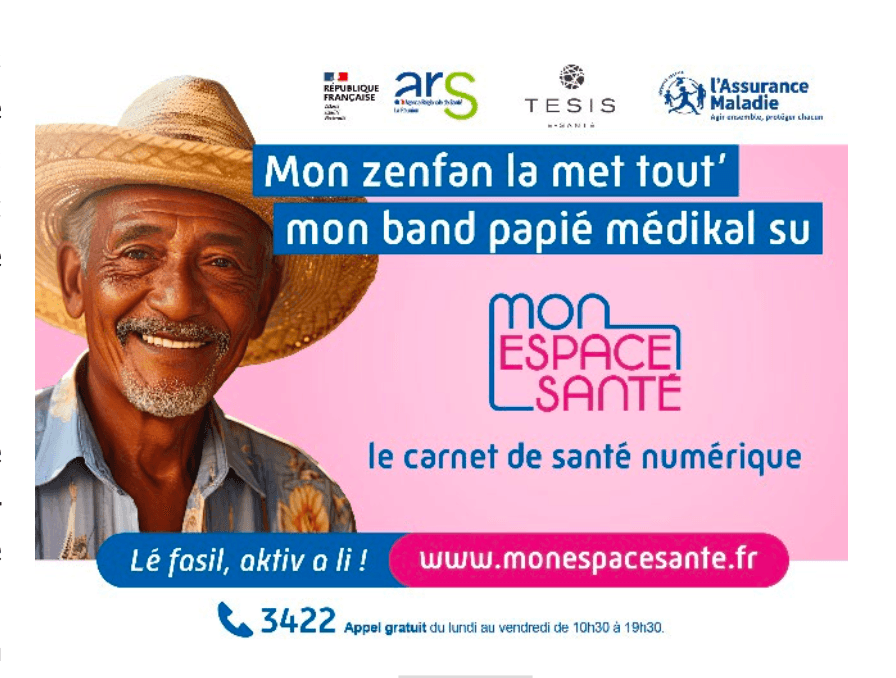 Illustration La Réunion remporte le prix “Mon espace santé” aux Talents de la e-santé 2024