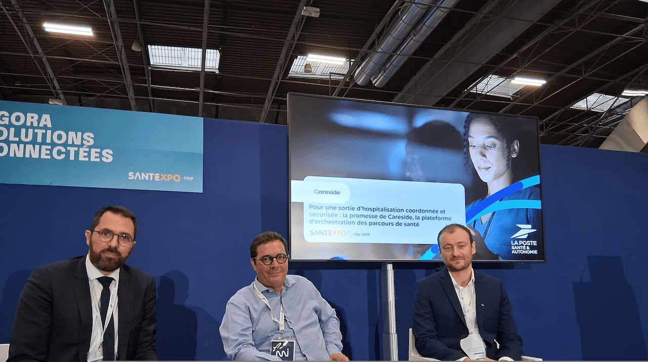 Illustration En direct de SantExpo. Pour une sortie d’hospitalisation coordonnée et sécurisée : la promesse de Careside, la plateforme d'orchestration des parcours de santé