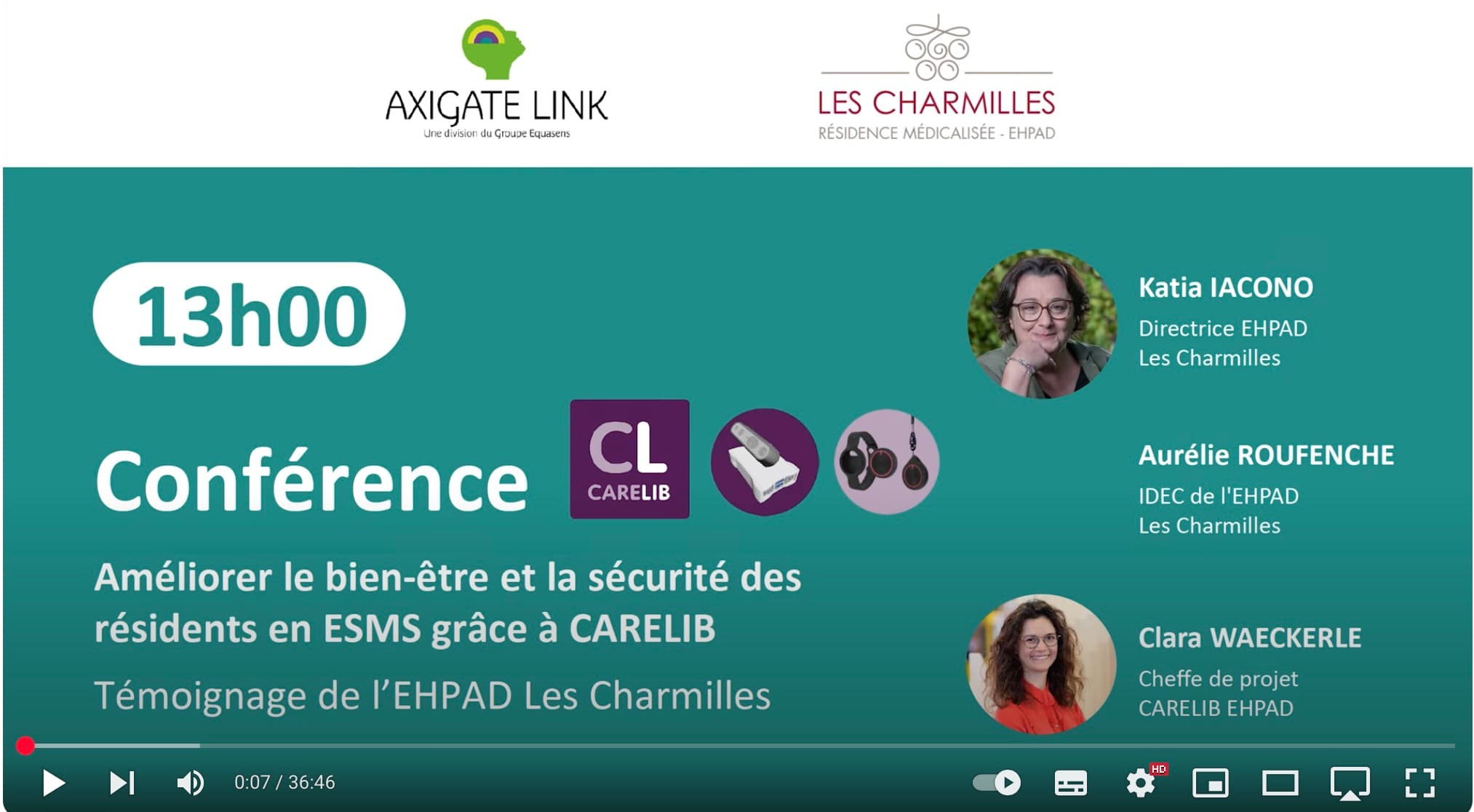 Illustration CareLib : une innovation co-construite au service du soin à l’EHPAD Les Charmilles