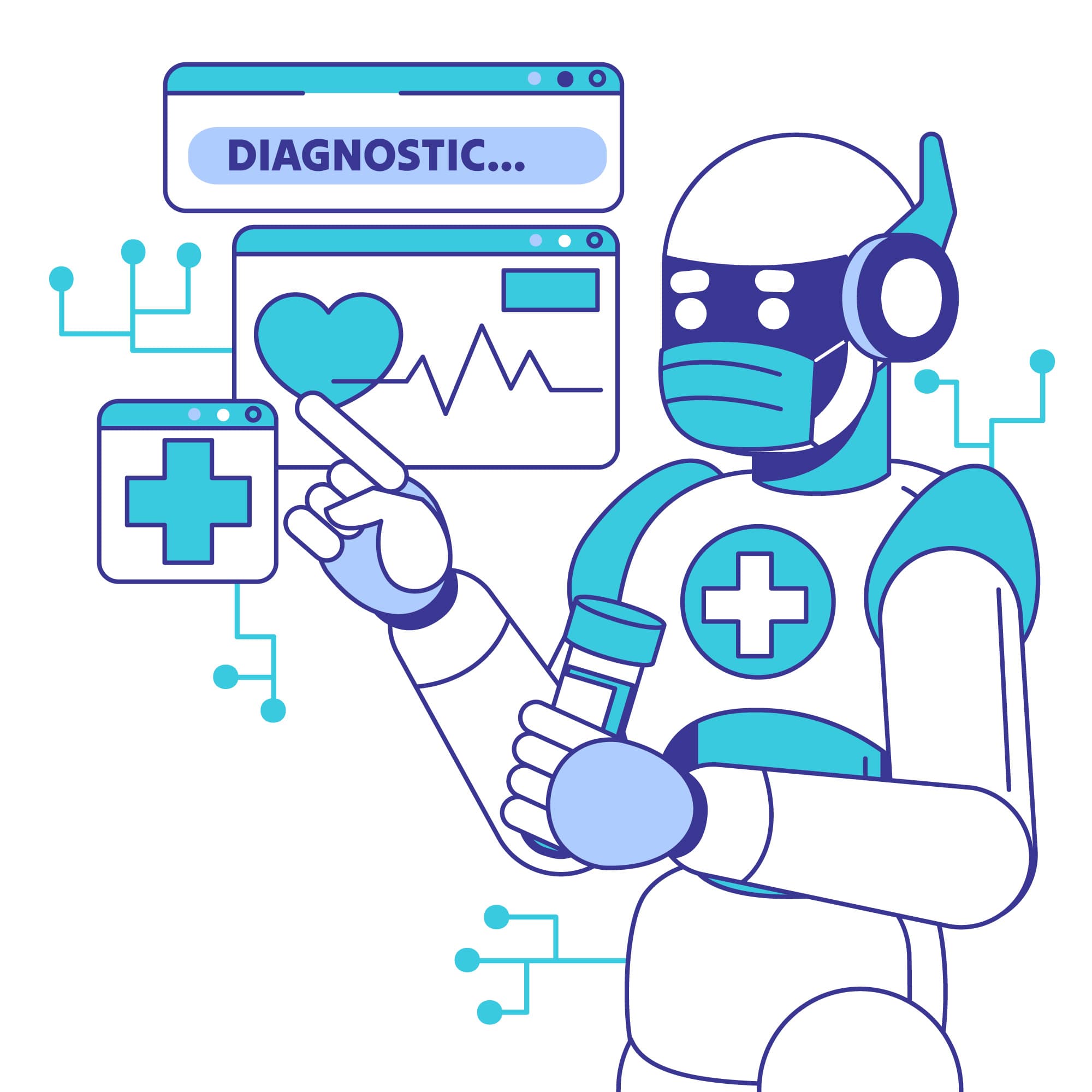 Illustration Données de santé et intelligence artificielle : la France lance sa stratégie nationale pour accélérer l’innovation en santé