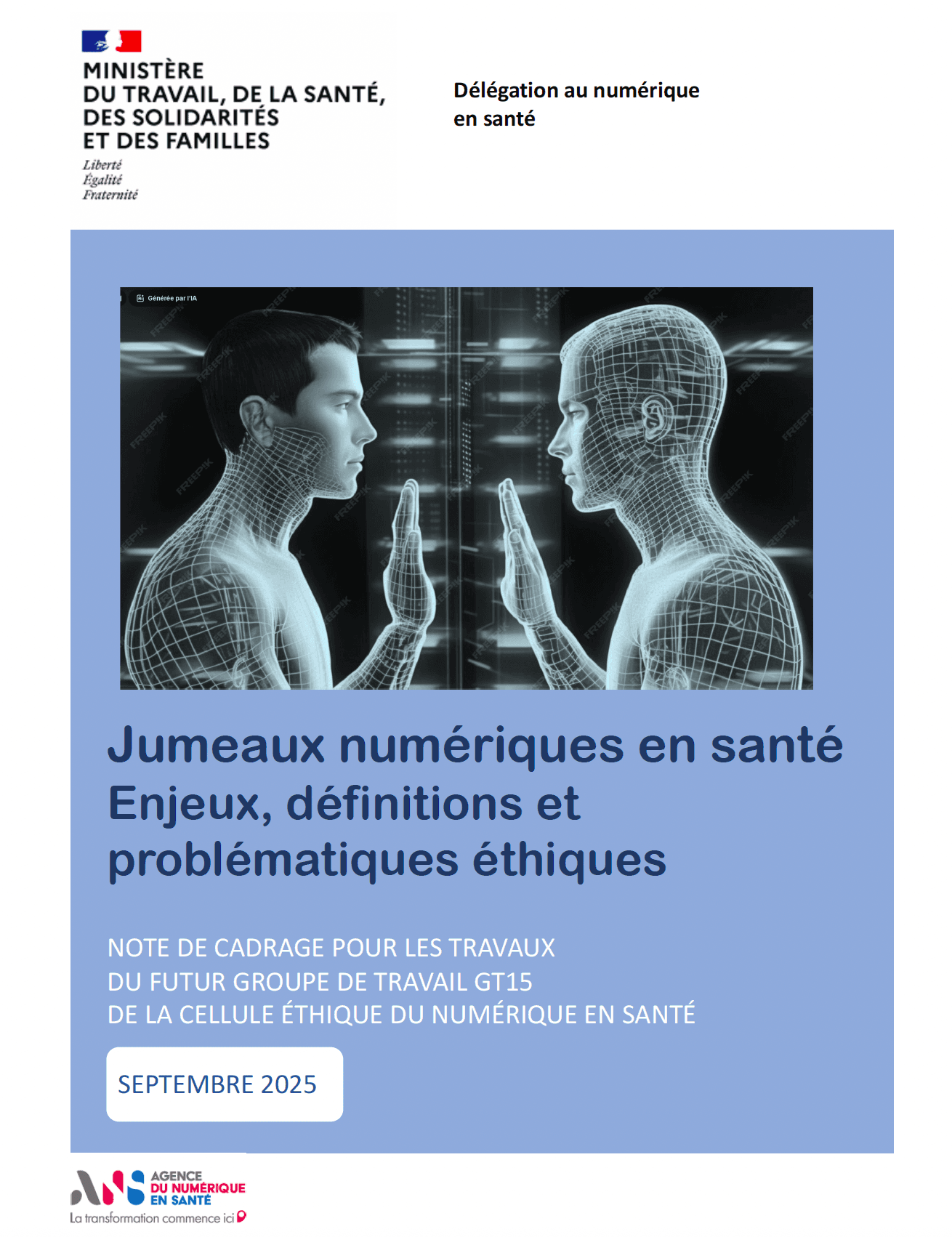 Illustration Les jumeaux numériques en santé : vers une médecine personnalisée et prédictive