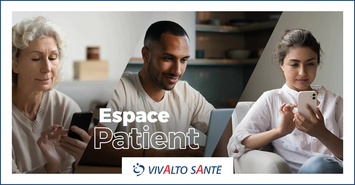 Illustration Vivalto Santé accélère la digitalisation des parcours patients avec son « Espace Patient » déployé dans 20 établissements