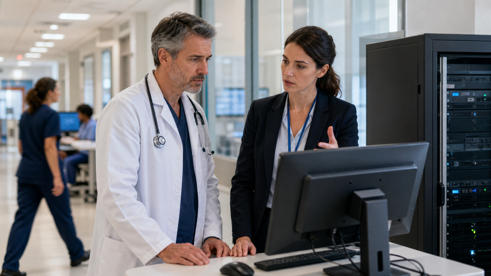 Illustration Small Language Models à l'hôpital : une IA locale désormais viable, mais encore difficile à gouverner