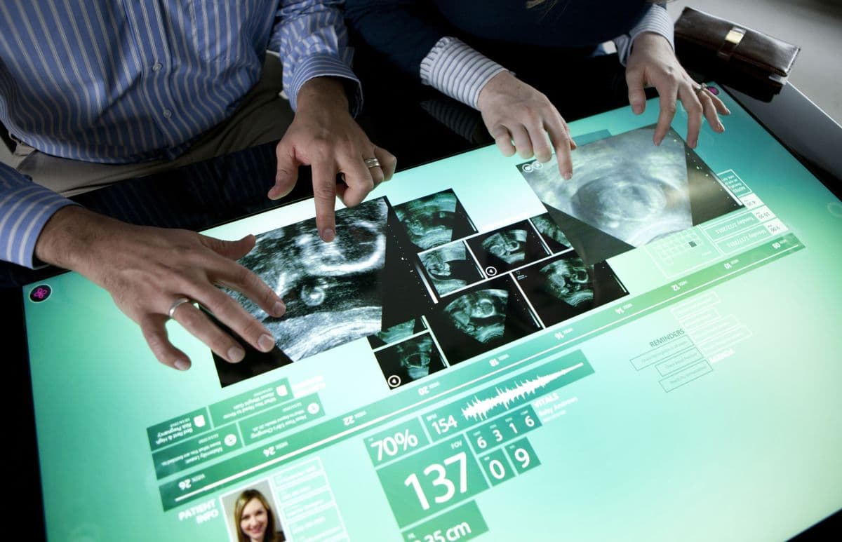 Illustration Samsung lance la nouvelle table interactive SUR40 pour Microsoft Surface