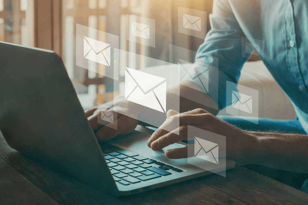 Illustration Challenge de suppression des e-mails inutiles, le pli est pris