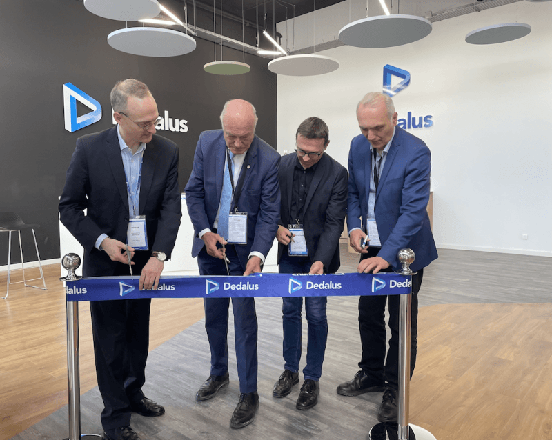 Illustration Dedalus France inaugure son nouveau siège social à Artiguesprès- Bordeaux en Nouvelle Aquitaine, renforce son implantation régionale et poursuit sa croissance