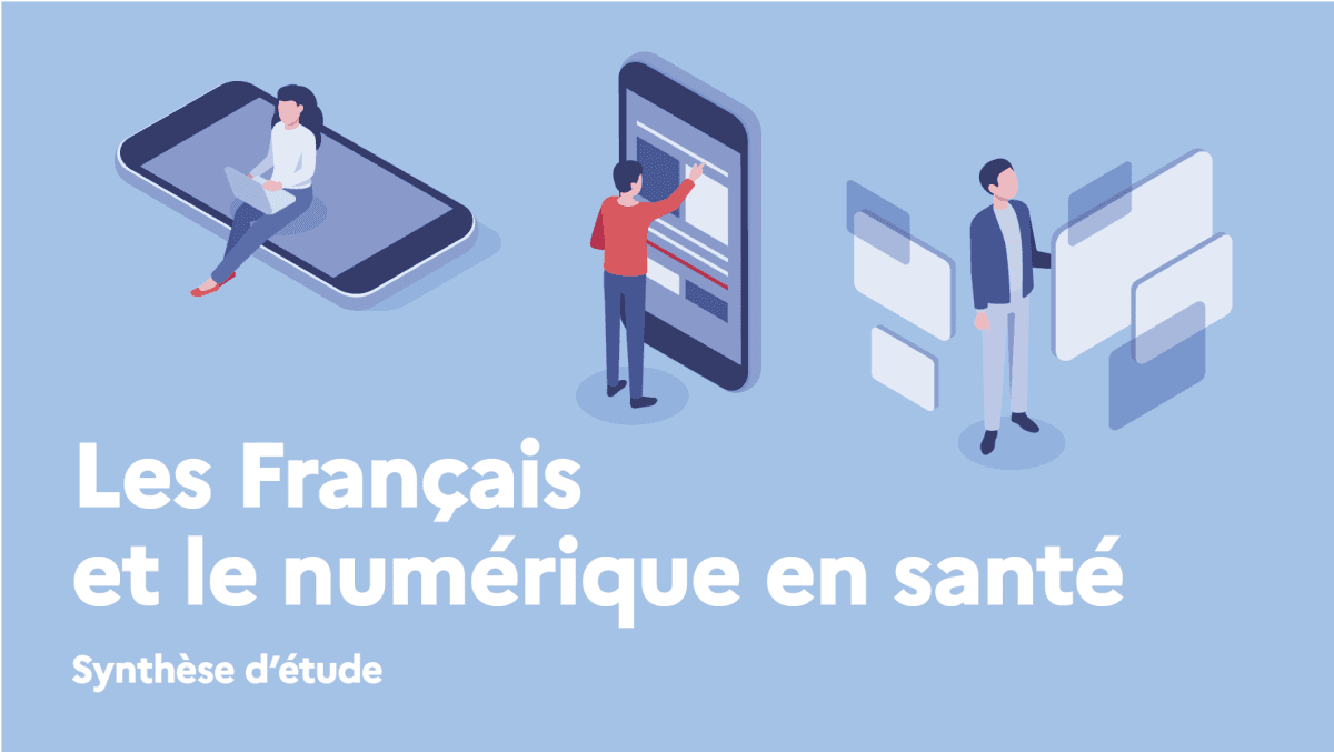 Illustration Les Français et le numérique en santé, entre usage croissant et craintes
