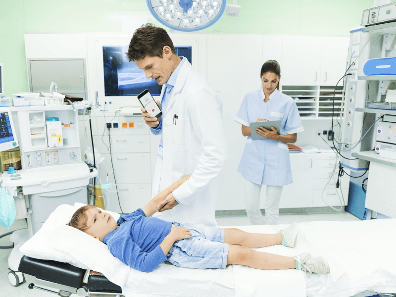 Illustration La modernisation des systèmes de santé : nouvelles technologies