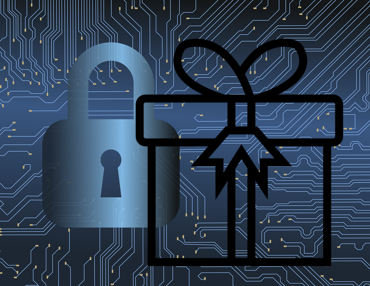 Illustration Ho ho ho ! Le Père Noël arrive avec quelques cybercadeaux cette année