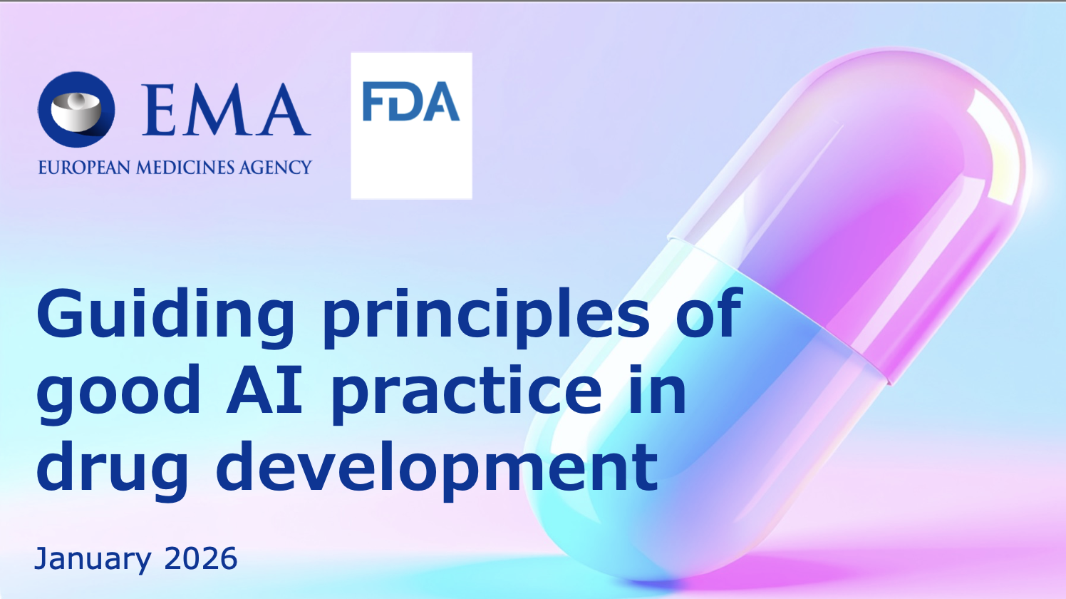 Illustration Des bonnes pratiques internationales pour l’IA dans le médicament