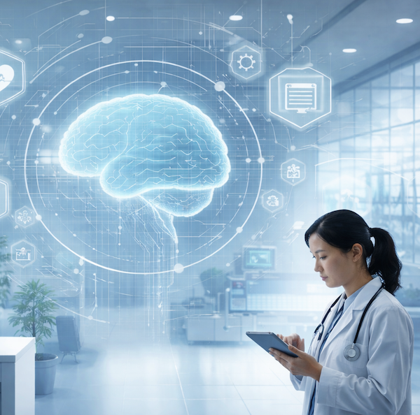 Illustration IA générative en santé : le guide de la HAS comme cadre d’usage